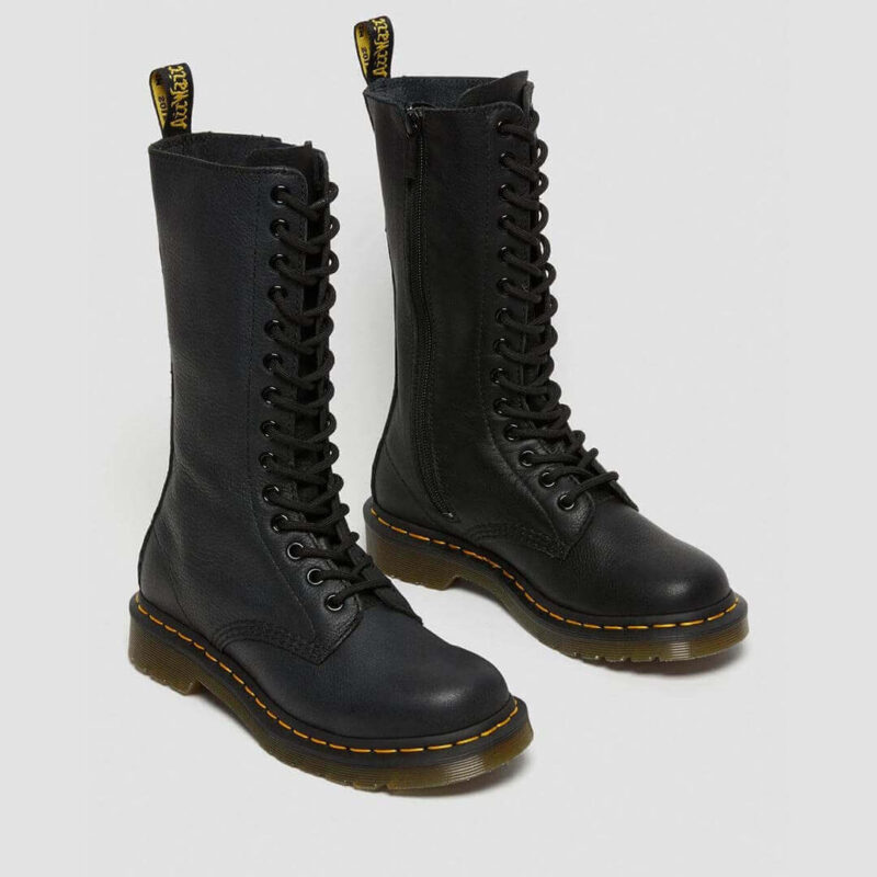 Botas Altas 1b99 en Piel Blanda Virginia