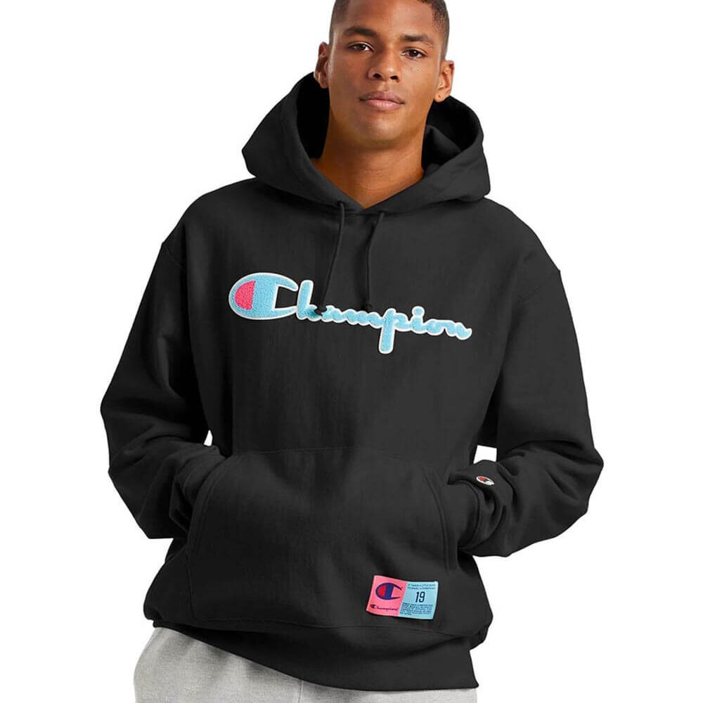 Champion Life Reverse Weave Hoodie Chenille Logo (UNISEX)