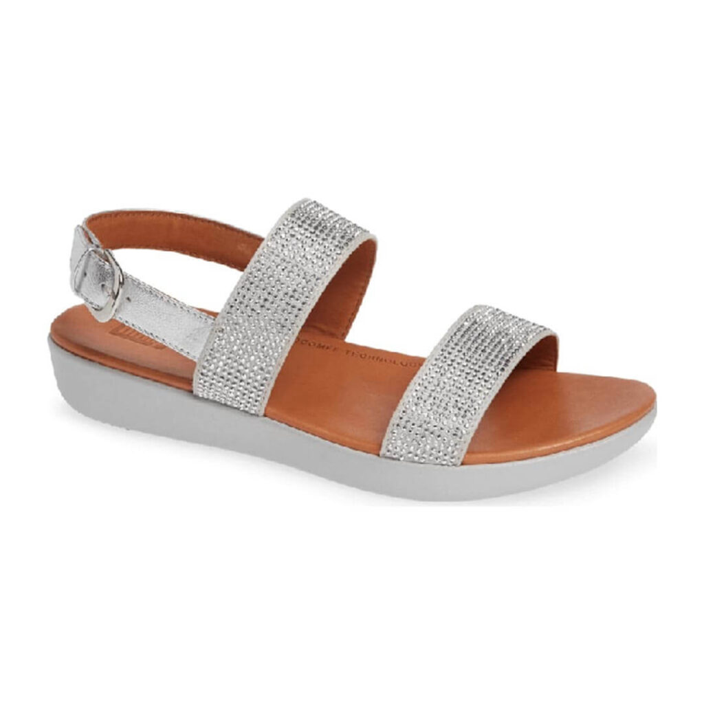 Sandalia Barra Crystalled