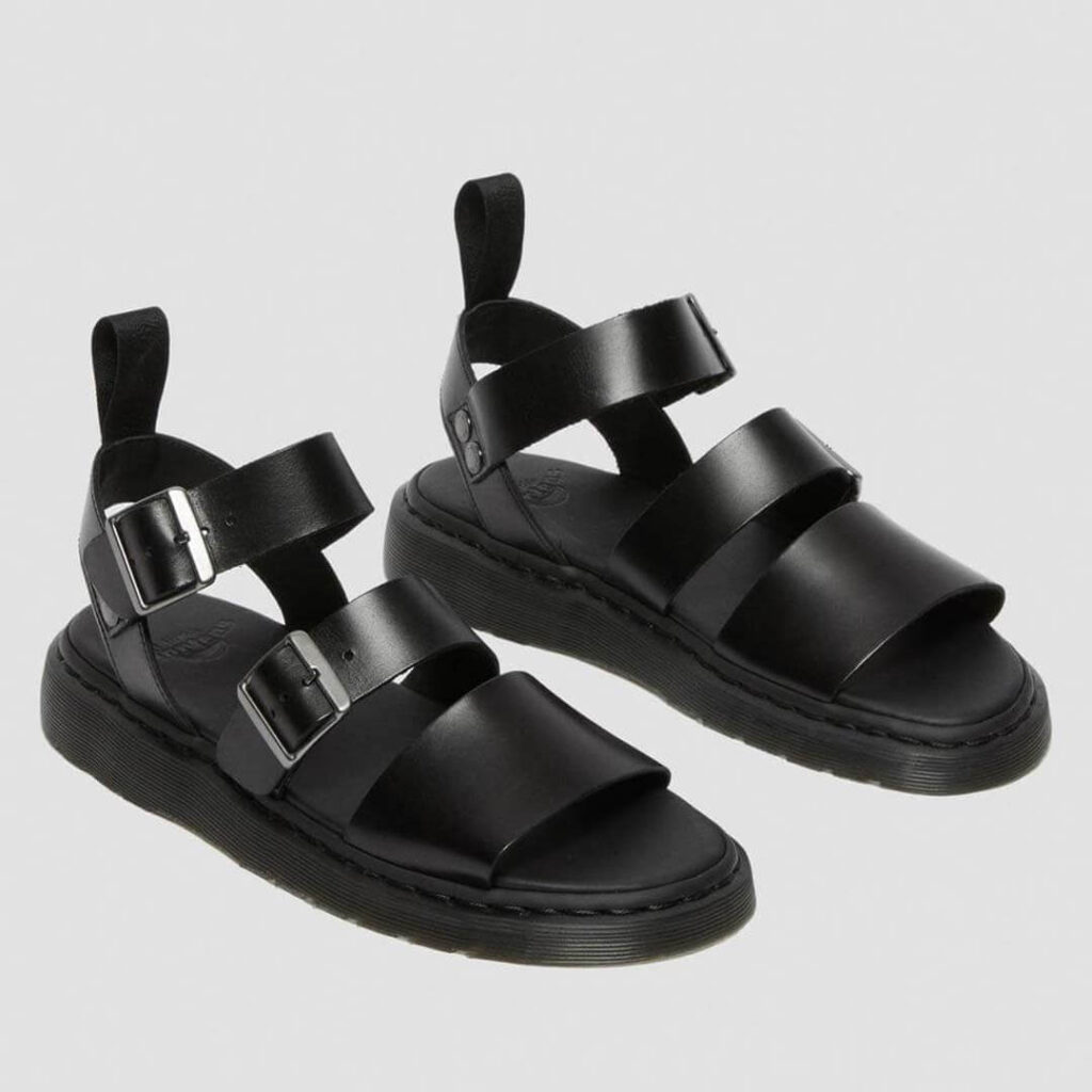 Sandalias con tira al tobillo gryphon en piel brando UNISEX