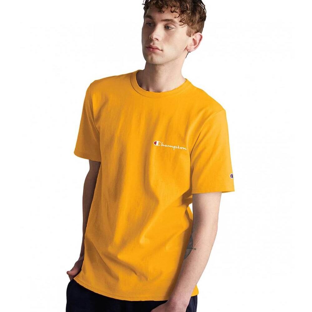 Polera Champion Logo Bordado Scrip