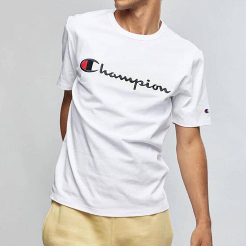 Champion Heritage Script Embro Tee