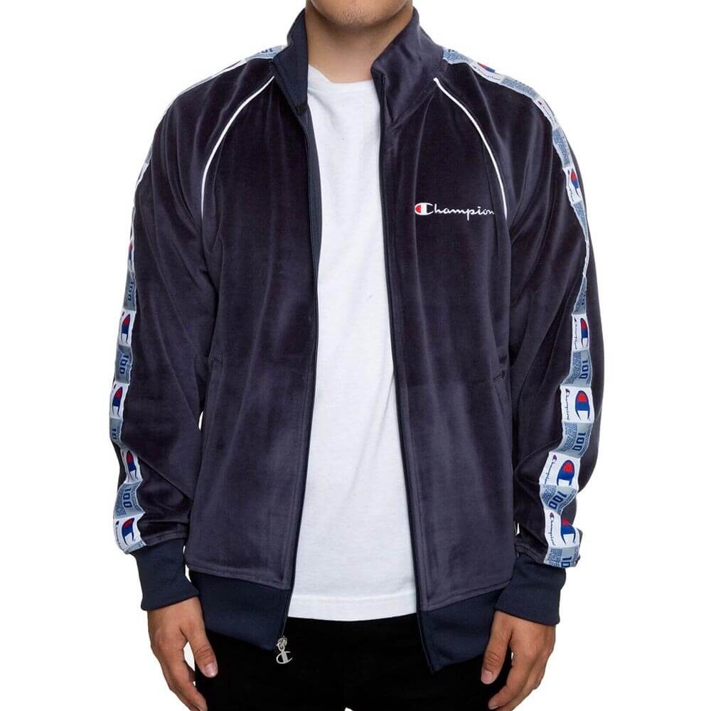Velour Track Jacket