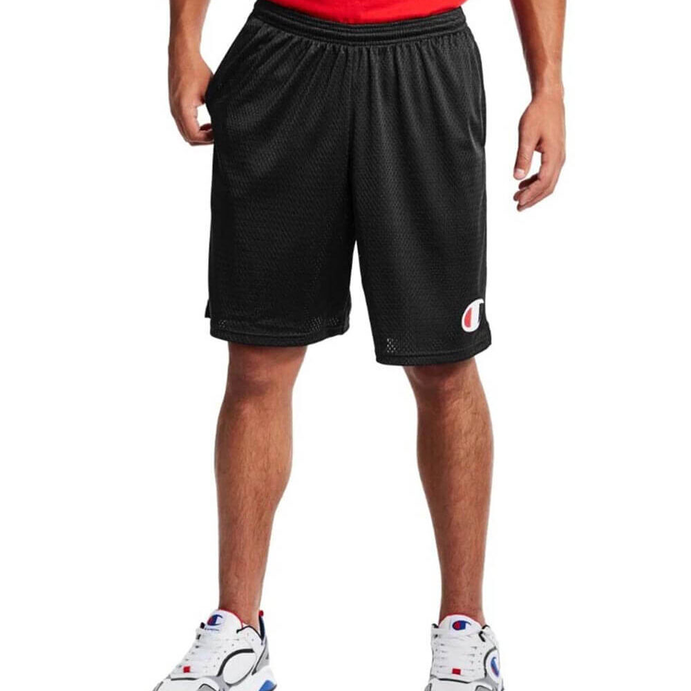 Graphic Mesh Short