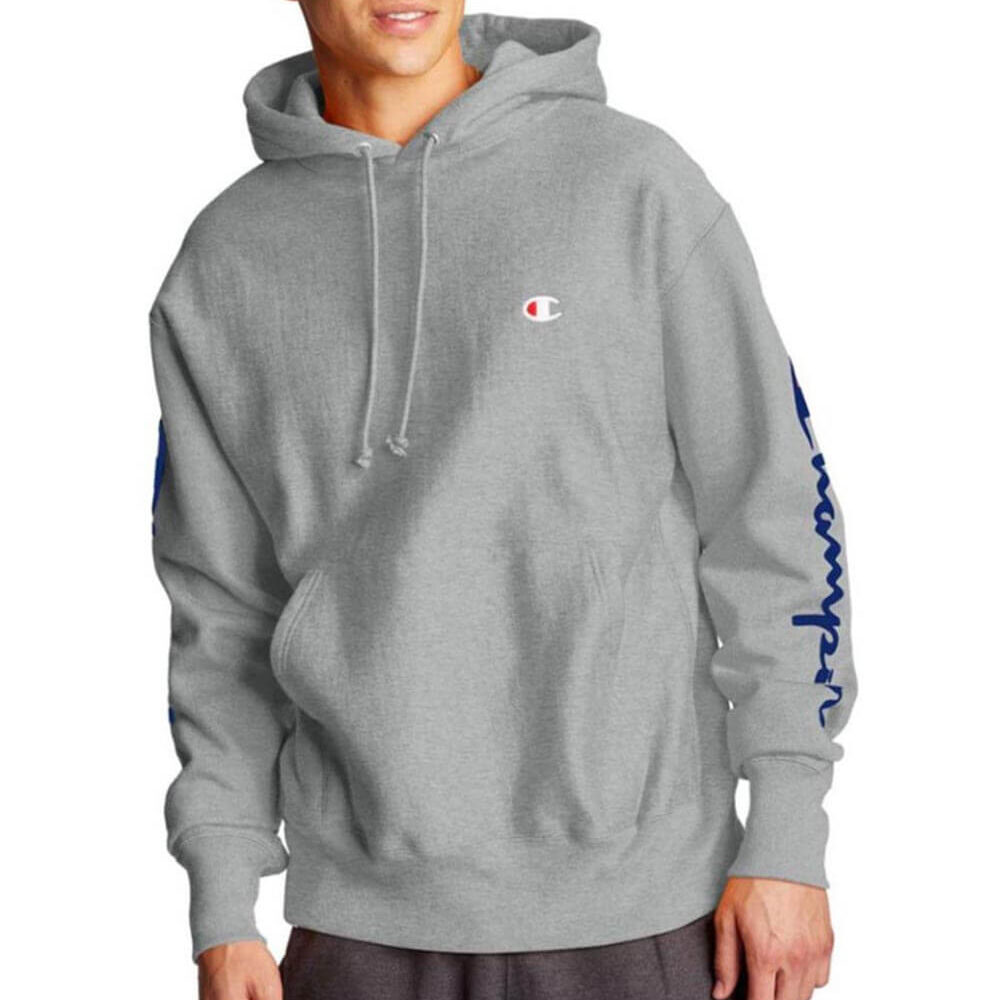 Reverse Weave Oversized Flock Script