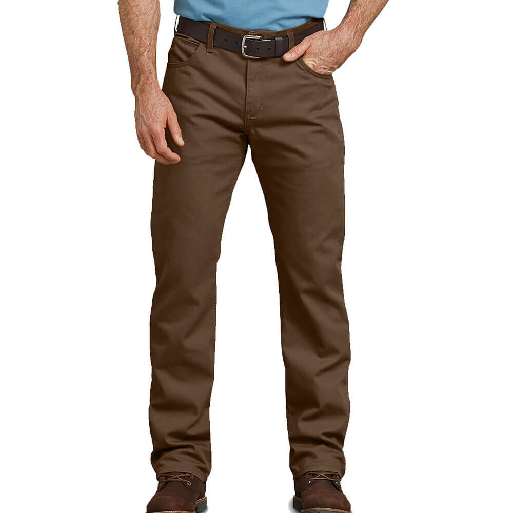Flex pantalón de 5 bolsillos tough max ™ duck de pierna recta y corte regular