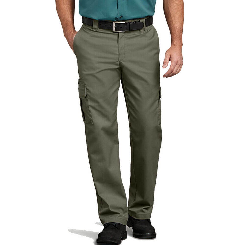 Pantalon cargo de pierna recta flex regular fit