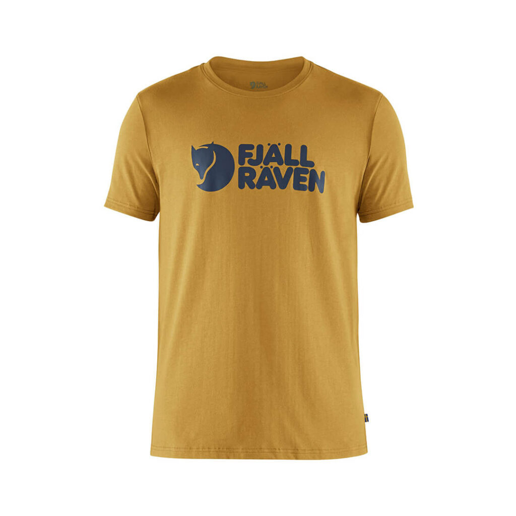 CAMISETA CON LOGO FJÄLLRÄVEN