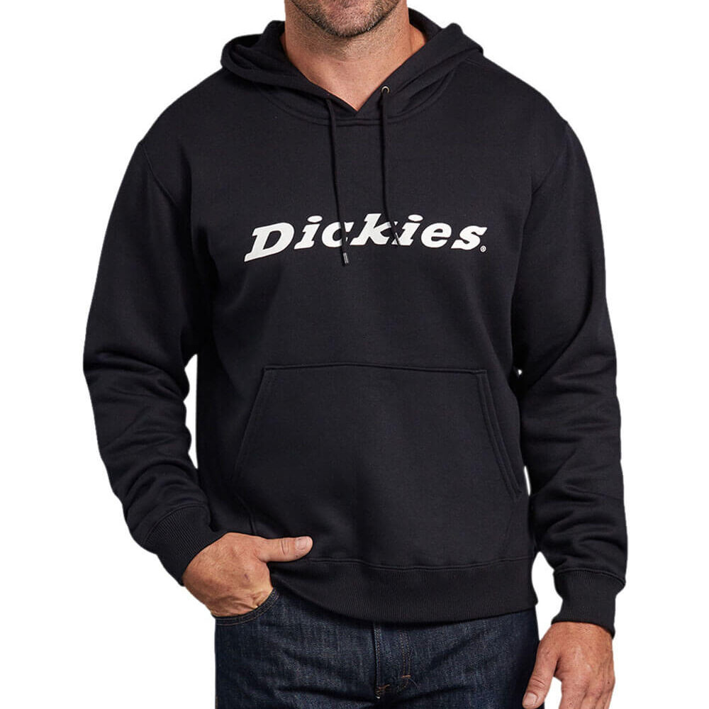 Sudadera con capucha y logo script