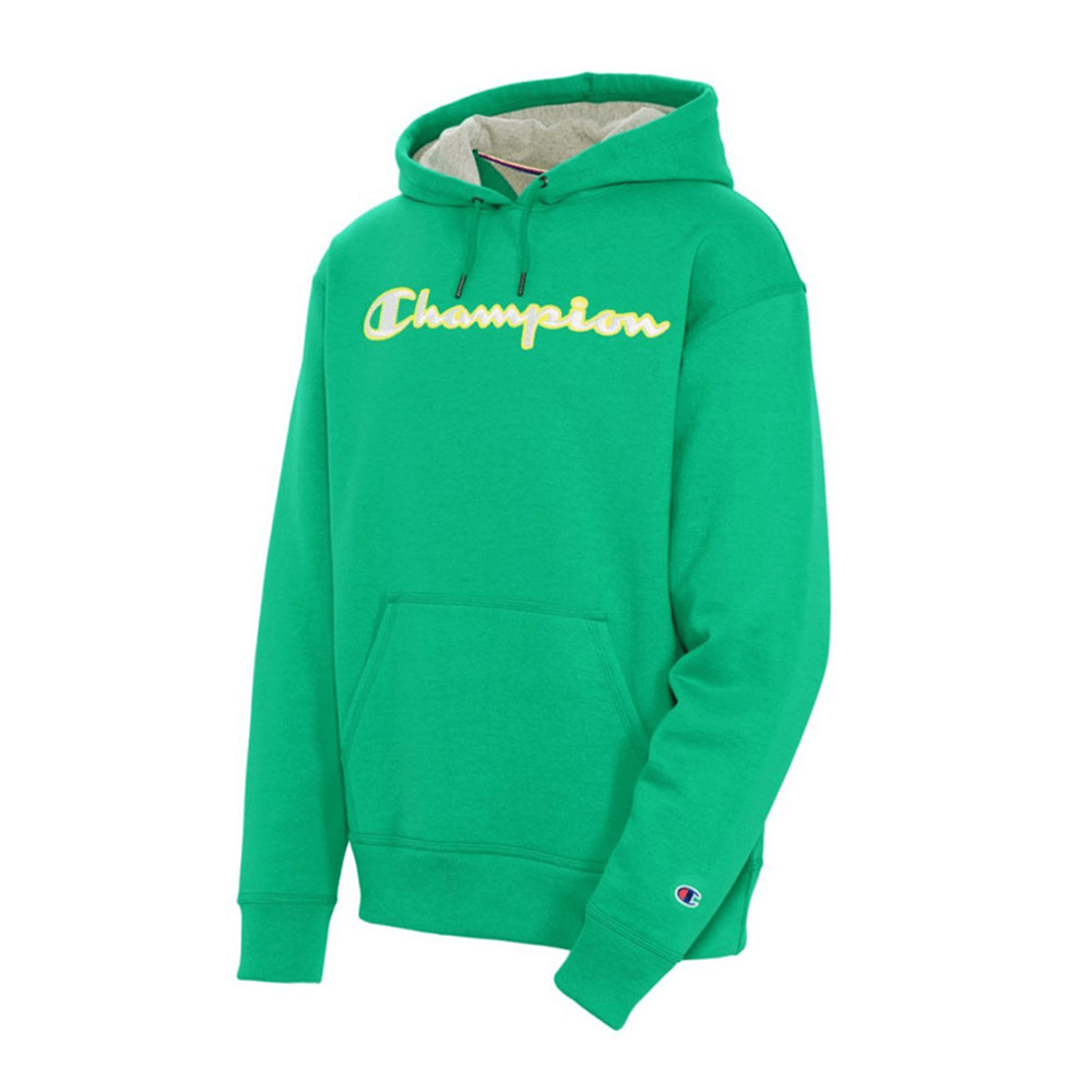 Powerblend Hoodie, Satin Stitch Logo