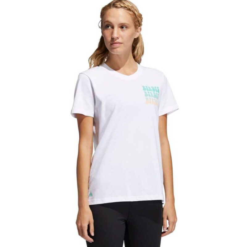 Women's Birdie Graphic White T-Shirt