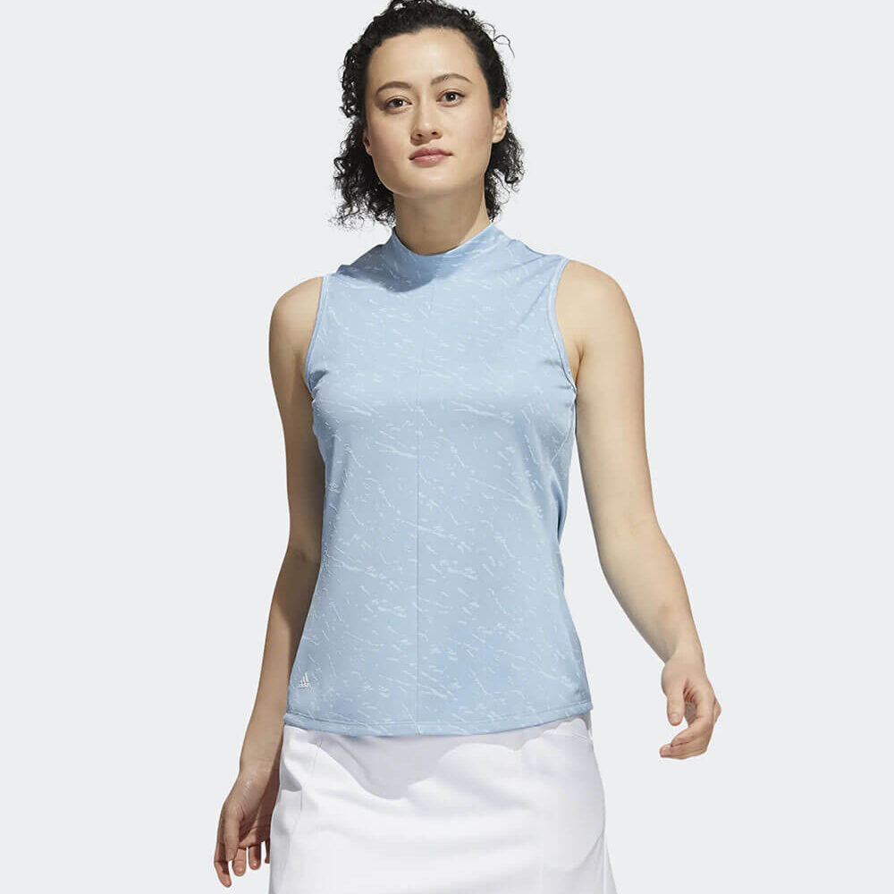 Jacquard PRIMEBLUE Sleesveless Polo Shirt