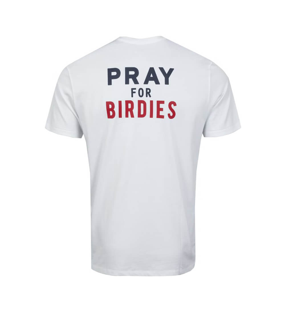 nuevo formato - GFORE - nicx - Pray For Birdies T-Shirt Snow - G4MS22K66 - 1