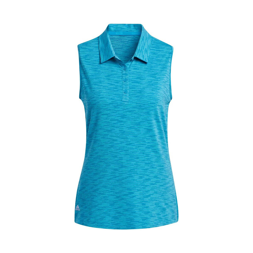 Women’s Space-Dye Sleeveless Polo