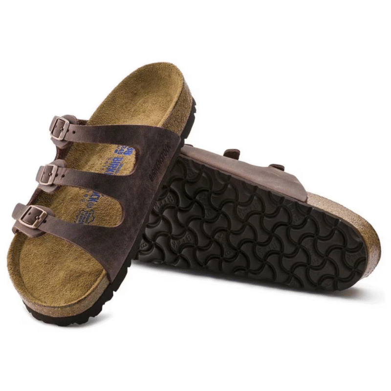 Florida Soft Footbed Oiled Leather - Habana