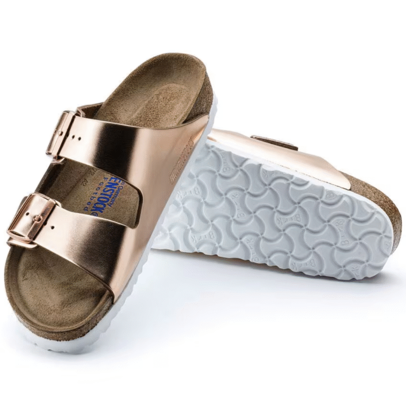 Arizona Soft Footbed Leather - Metallic Copper